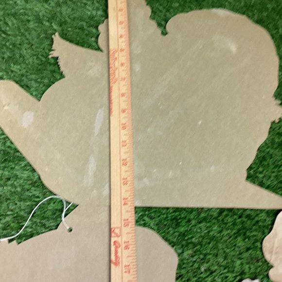 Vintage Christmas Cardboard Cutout Decorations Mid Century - Picture 11 of 12